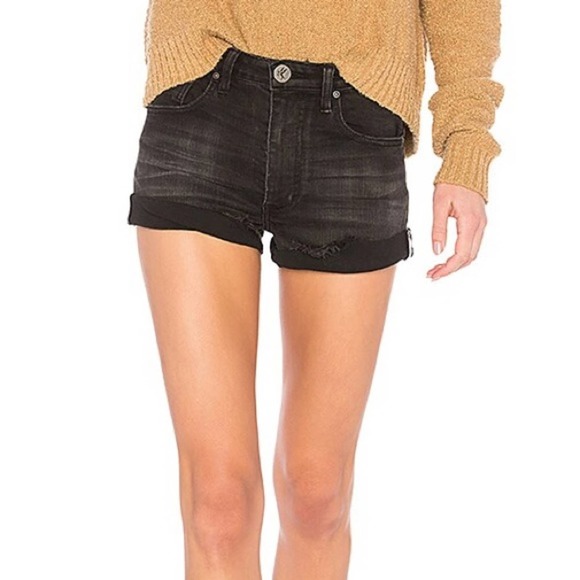 One Teaspoon Pants - ONE TEASPOON Harlets Denim Shorts